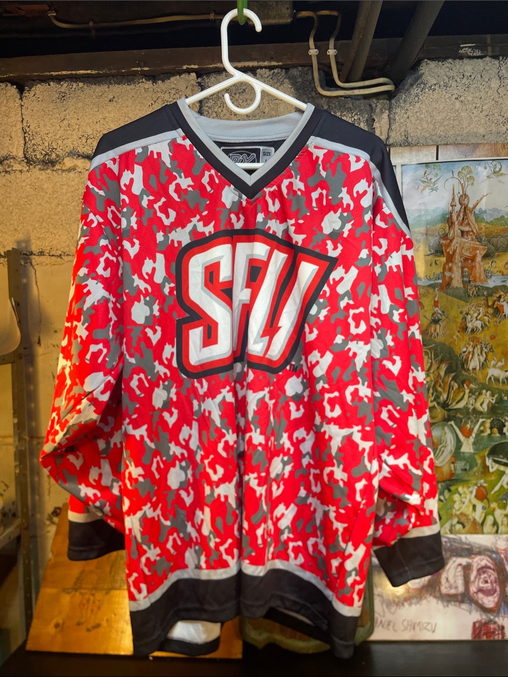 Saint Frances U special veterans edition hockey jersey